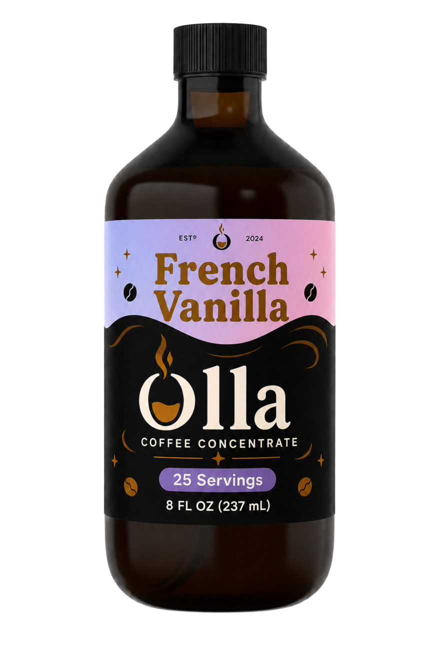 Olla French Vanilla coffee concentrate